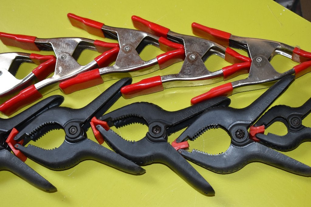 Zeilklem/ Marktklem- 10 stuks- 16 cm lang, Ophalen of Verzenden, Zo goed als nieuw