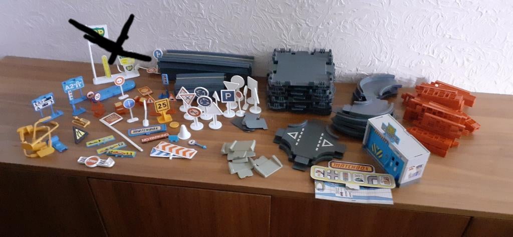 Matchbox garage, Hobby en Vrije tijd, Ophalen of Verzenden, Auto
