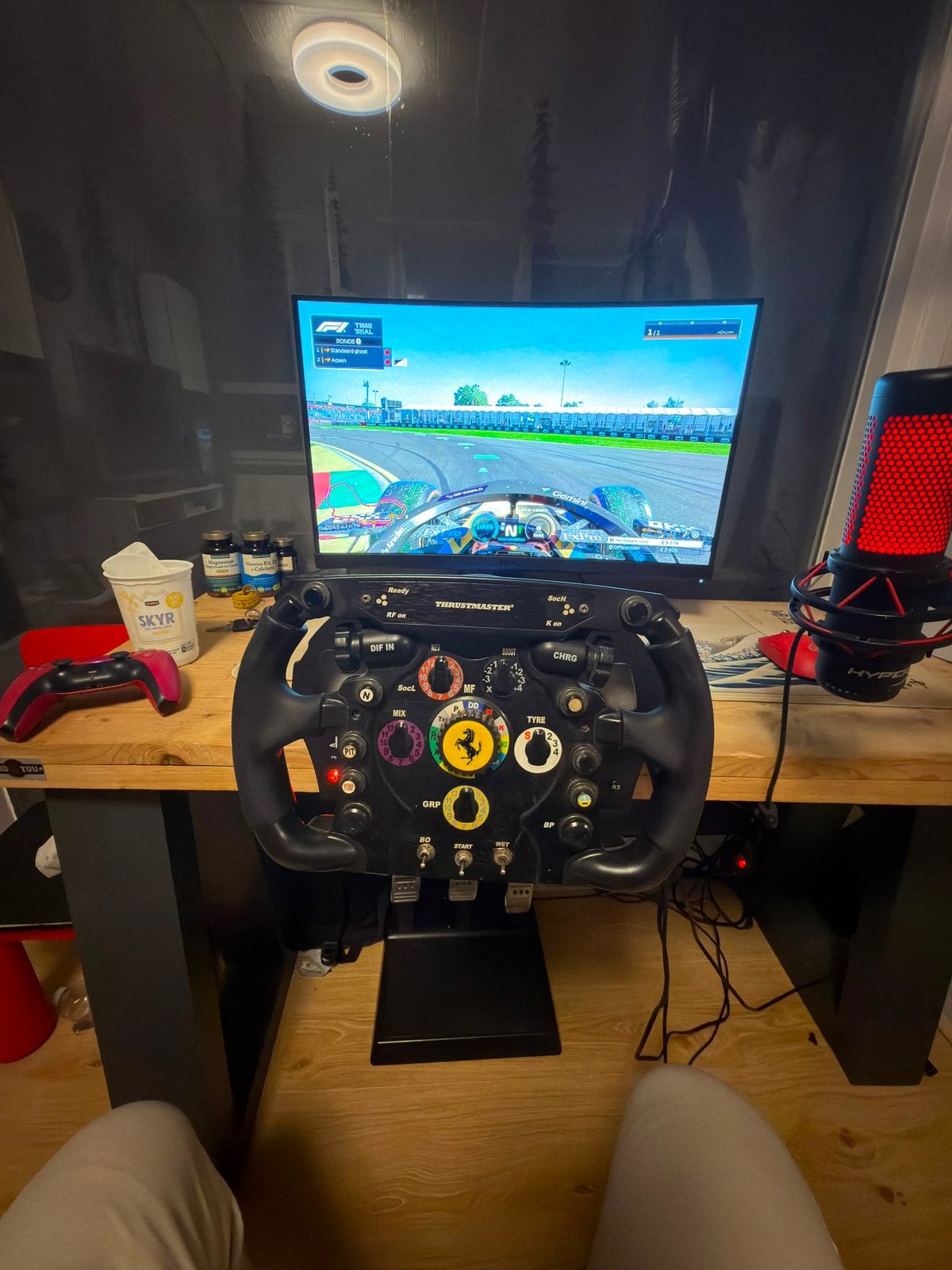 Thrustmaster T300RS + Ferrari addon + Thrustmaster pedalen, Spelcomputers en Games, Spelcomputers | Xbox | Accessoires, Ophalen