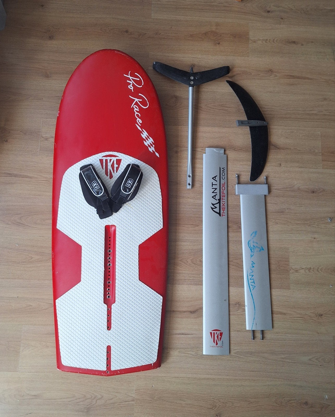 Manta Kite foil - 95 & 60cm mast - Pro Race, Foil, Ophalen, Gebruikt, Overige typen