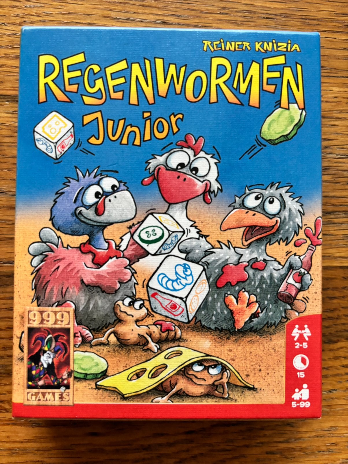 Regenwormen Junior, Ophalen of Verzenden, Zo goed als nieuw