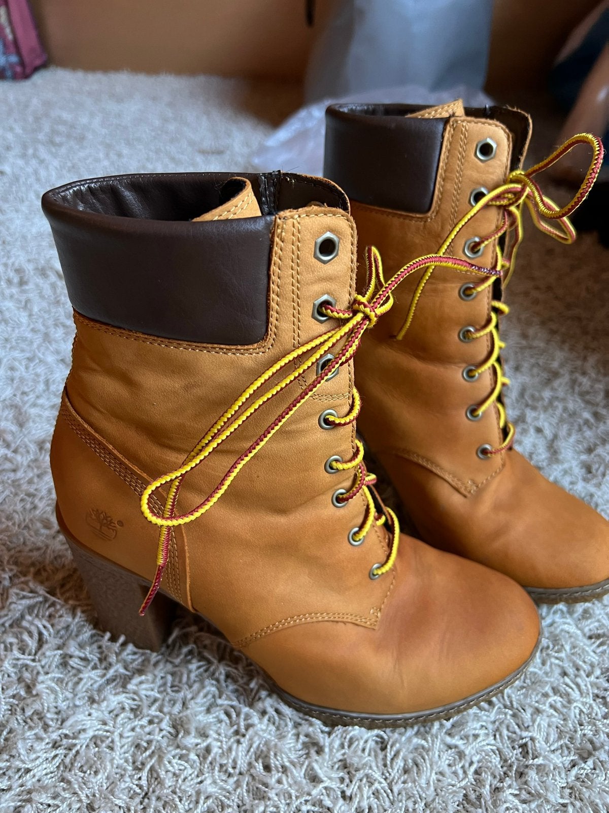 TIMBERLAND laarsjes maat 38 origineel ZGAN, Lage of Enkellaarzen, Ophalen of Verzenden, Zo goed als nieuw, Timberland