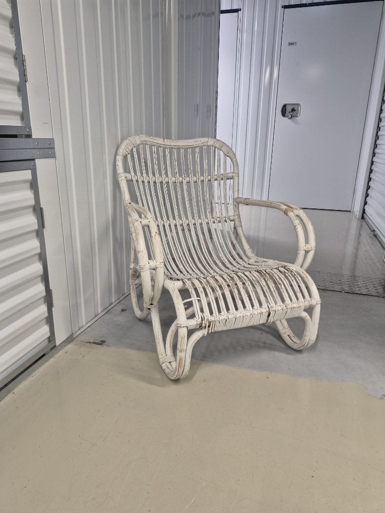 Mooie rotan fauteuil in landelijke stijl, Ophalen