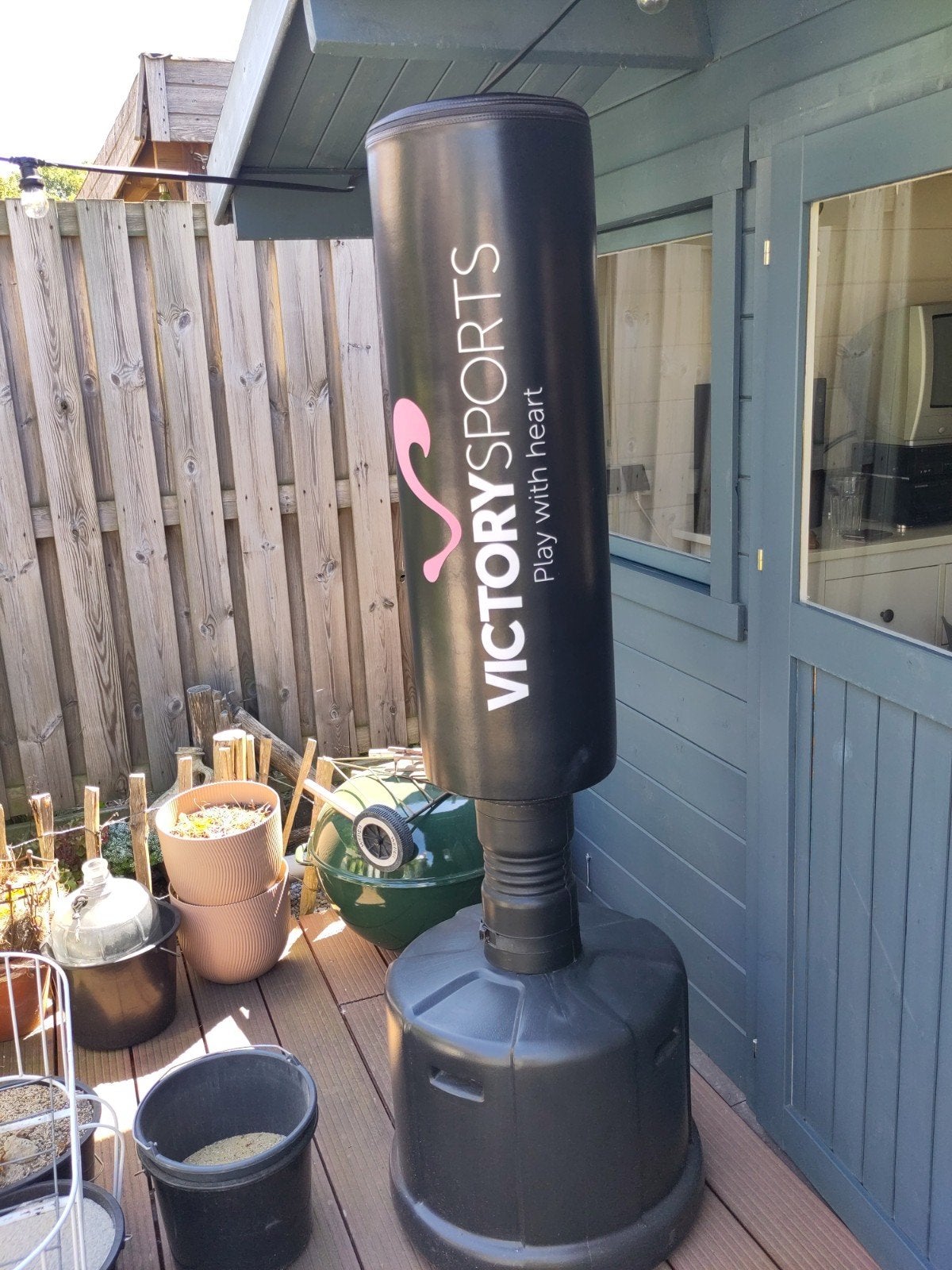 Victory Sports staande bokspaal, Sport en Fitness, Ophalen, Gebruikt, Bokszak