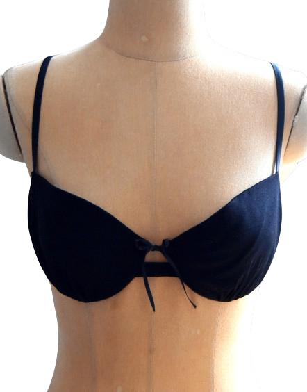 Nieuwe La Perla bh, padded strik, zwart, Mt. 75 C, La Perla, Verzenden, Zwart, BH