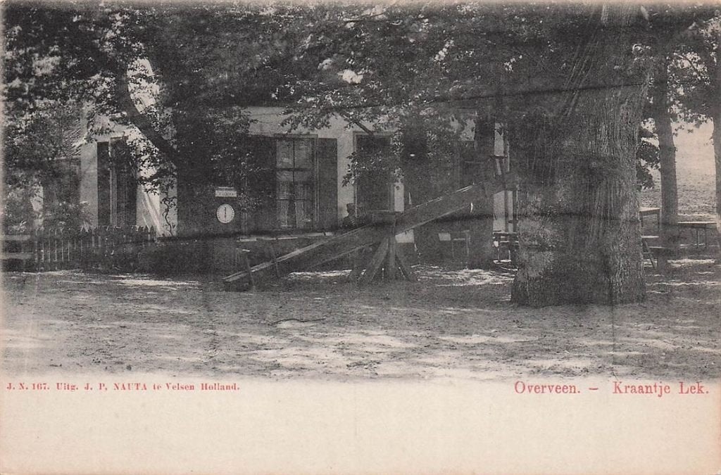 702-494-017 Overveen Kraantje Lek, Ophalen of Verzenden, Voor 1920, Noord-Holland