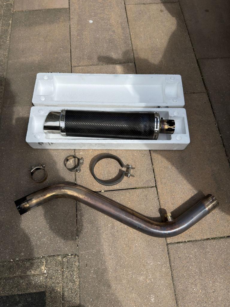 Delkevic uitlaat demper BMW R1100/1150RT, Motoren, Ophalen, Gebruikt