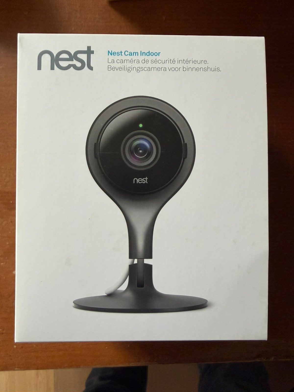 Nest Cam Indoor, Ophalen of Verzenden, Zo goed als nieuw, Binnencamera