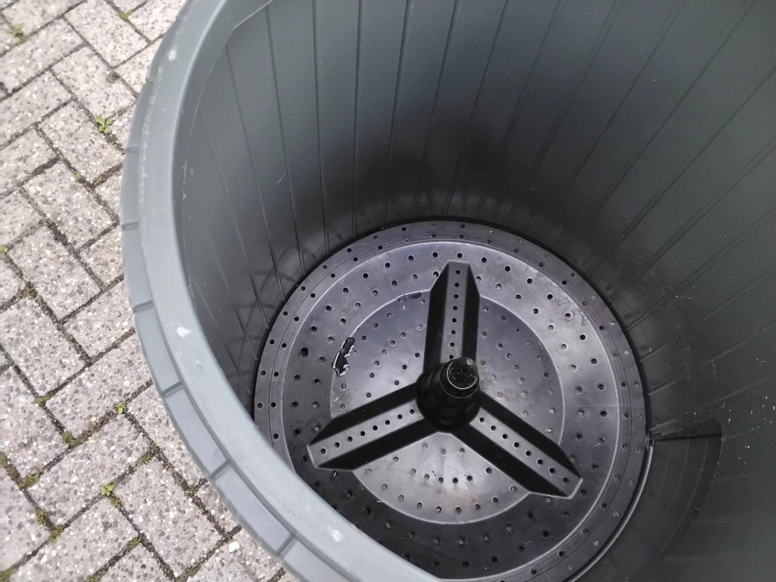 Compost vat, 150 liter of meer, Ophalen
