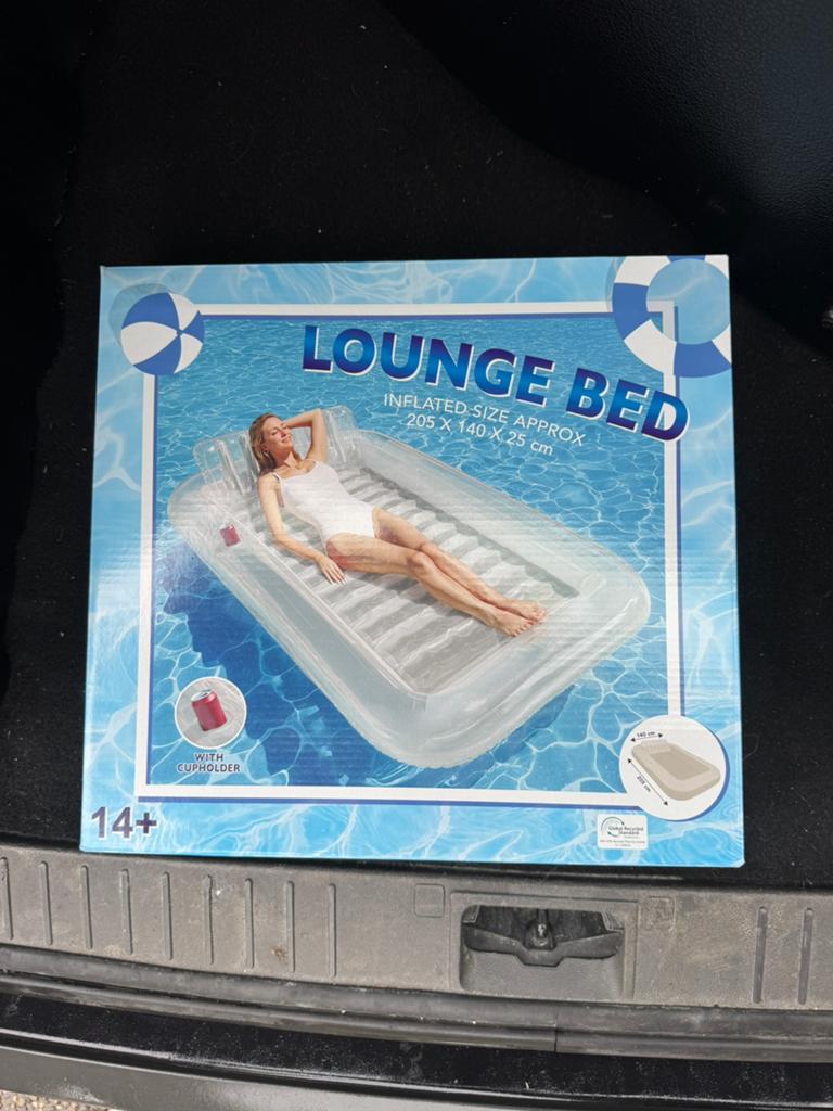Lounge bed floaty, Ophalen, Zo goed als nieuw