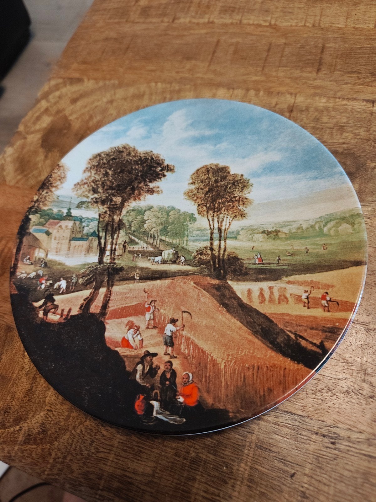 Set van 4 Jaargetijden decoratieve borden, Antiek en Kunst, Ophalen of Verzenden