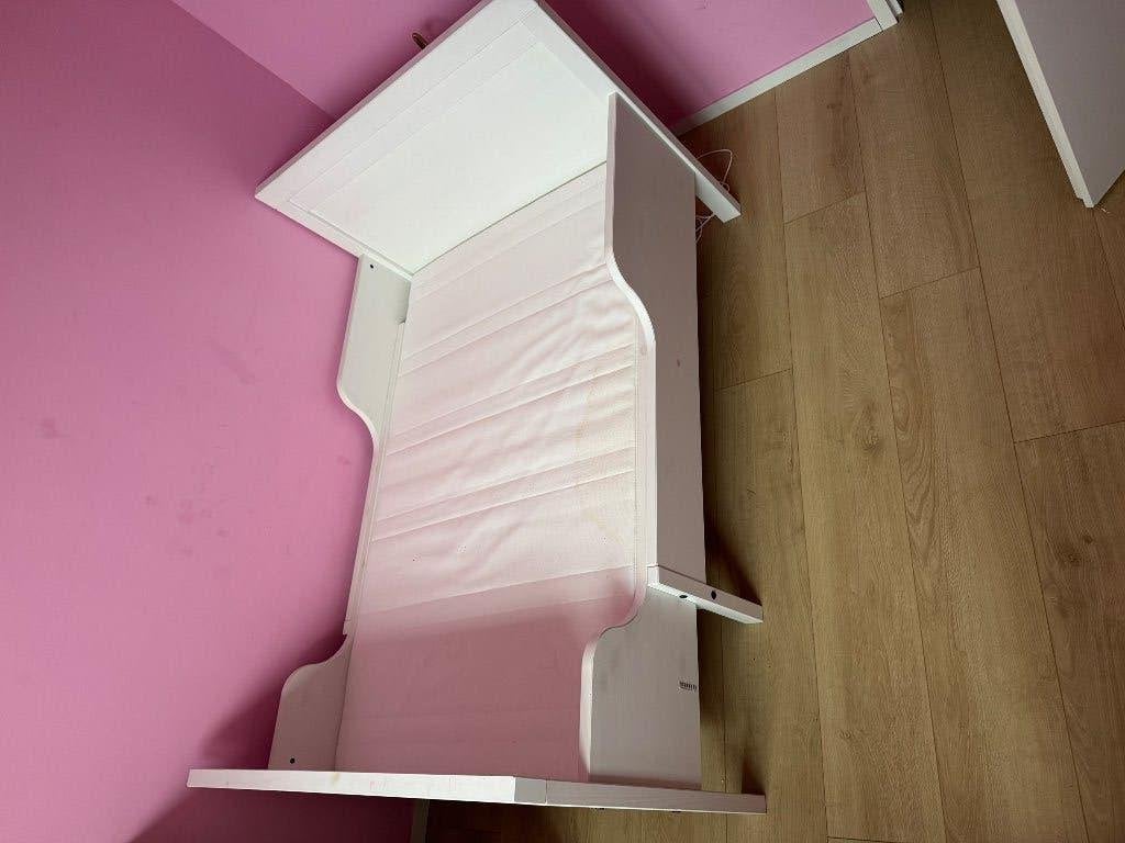 Ikea meergroeibed, Kinderen en Baby's, 70 tot 85 cm, Zo goed als nieuw, 180 cm of meer, Ophalen
