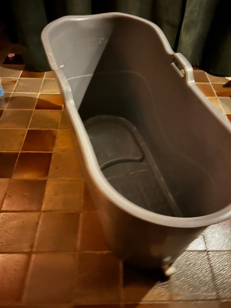 Bath bucket xl 125 cm, Ophalen