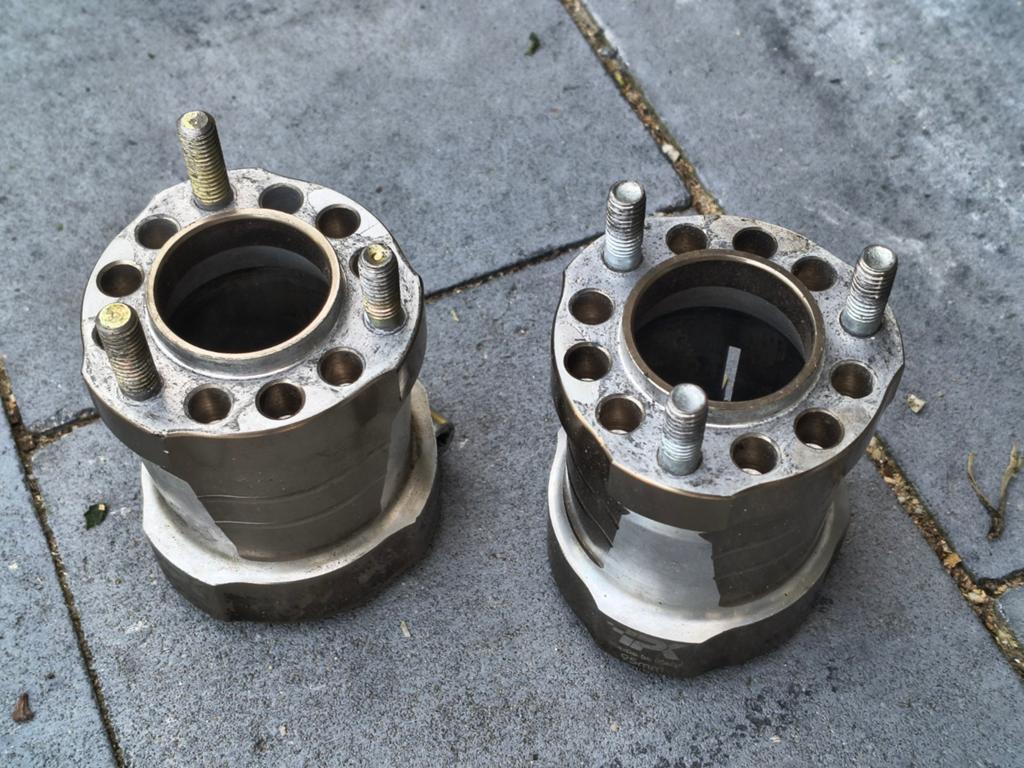 IPK Kart Achterwiel Klossen 50mm As, 95mm Lengte, Ophalen of Verzenden, Gebruikt