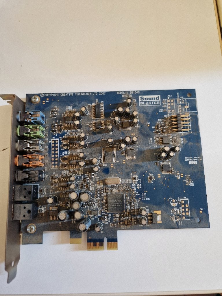 sound blaster x-fi xtreme audio, Computers en Software, Geluidskaarten, Ophalen of Verzenden, Gebruikt, Intern, Creative Sound Blaster