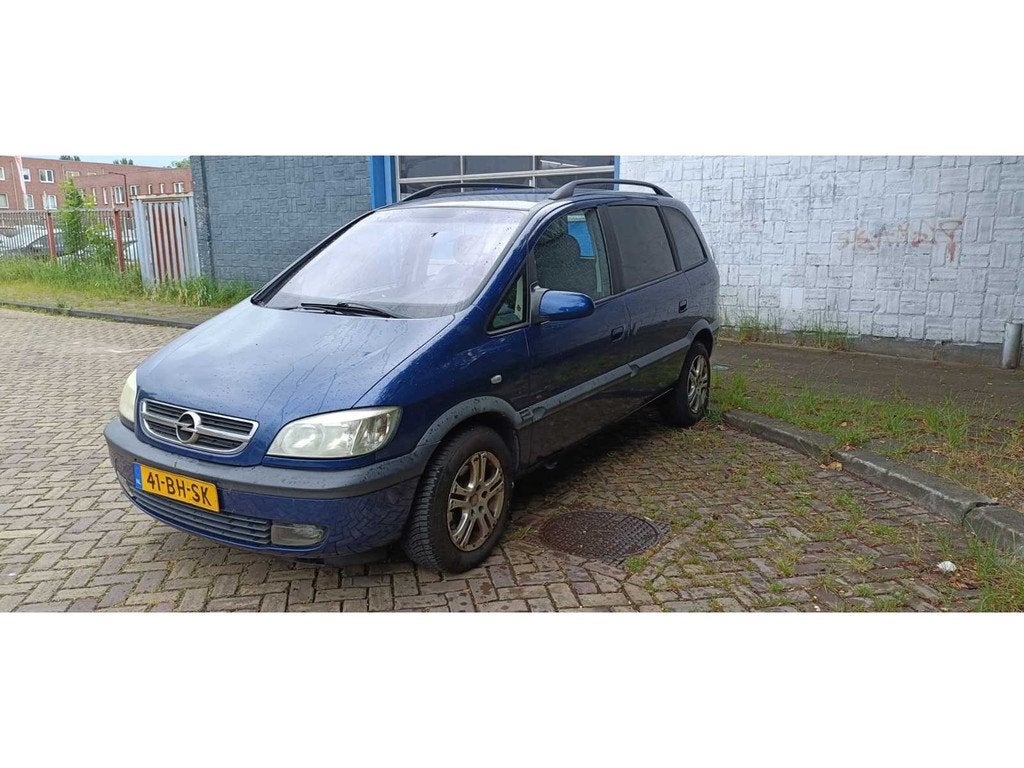 Opel Zafira 2.2 16V Comfort invalide voorbereiding, 41-BH-SK, Auto's, Gebruikt, Overige carrosserieën, Bedrijf, Zafira
