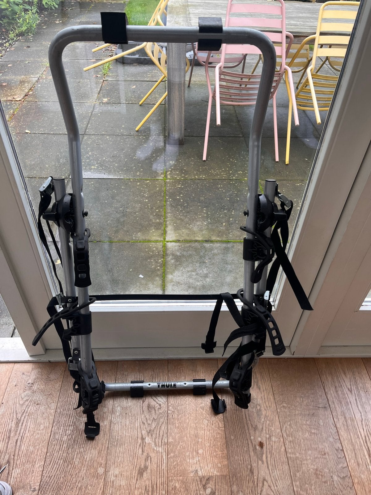 Thule Fietsendrager voor 3 fietsen - Stations/Hatchback, Ophalen of Verzenden, 3 fietsen of meer, Gebruikt, Achterklepdrager