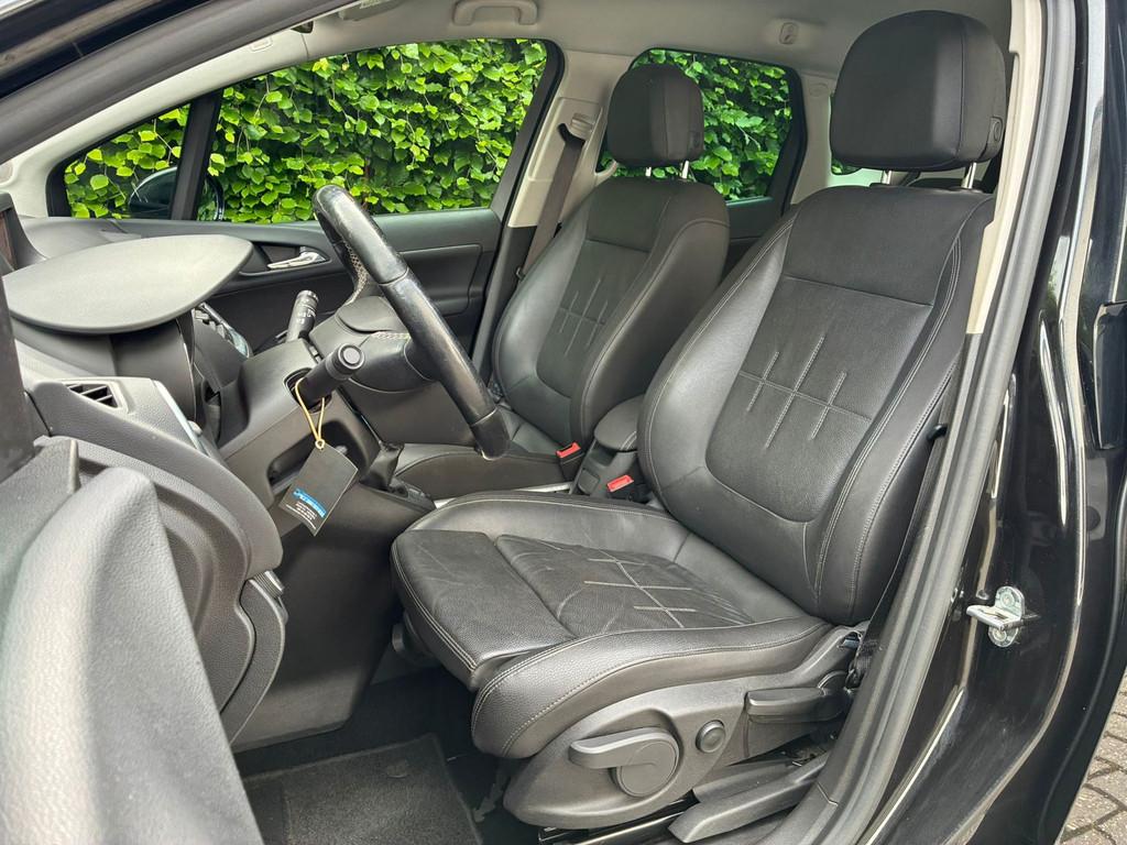 Opel Meriva 1.4 Turbo Blitz I Leer I Navigatie, Auto's, Voorwielaandrijving, Gebruikt, Zwart, Bedrijf