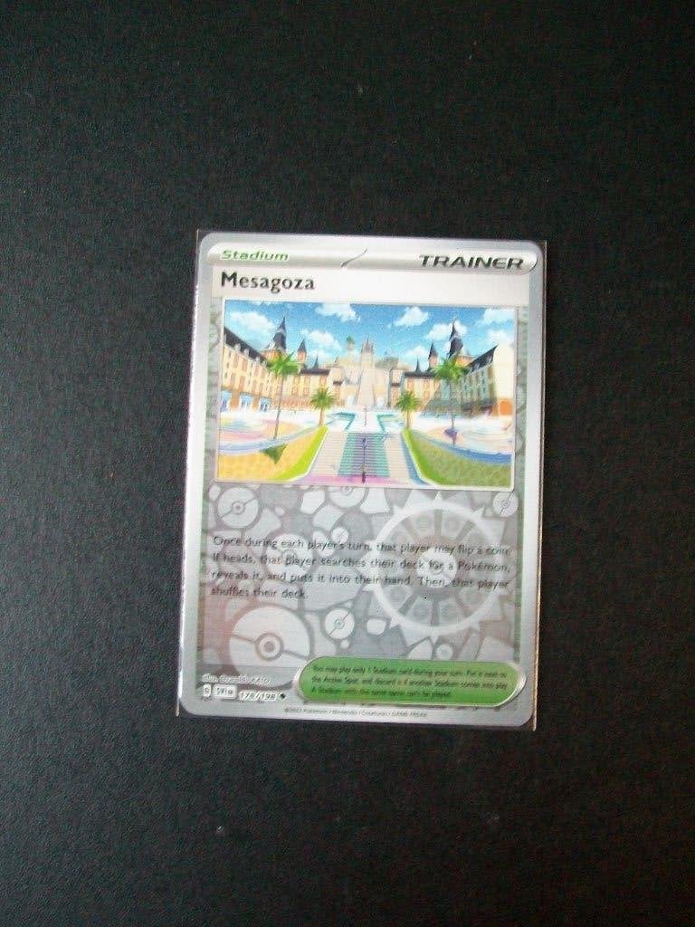 3064 Nieuwe Pokemon Kaart holofoil Trainerv MESAGOZA 178/198, Hobby en Vrije tijd, Verzamelkaartspellen | Pokémon, Nieuw, Losse kaart