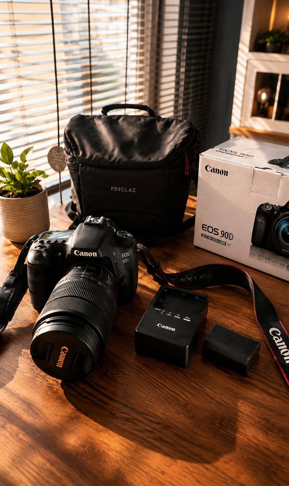 CANON EOS 90D + 18-135mm – PRACHTIGE COMPLETE SET!, Ophalen, Canon, 33 megapixels, Zo goed als nieuw