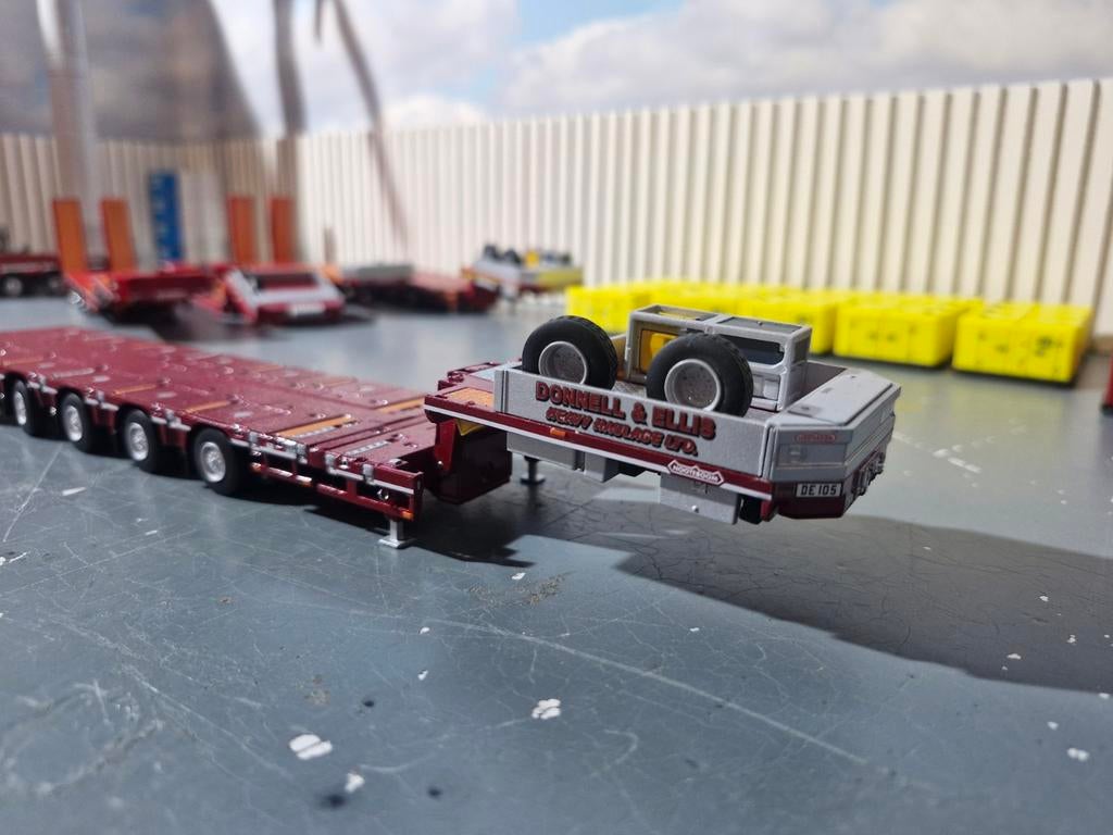 Dieplader nooteboom uitschuifbaar wsi, Ophalen of Verzenden, Zo goed als nieuw, Bus of Vrachtwagen, Wsi