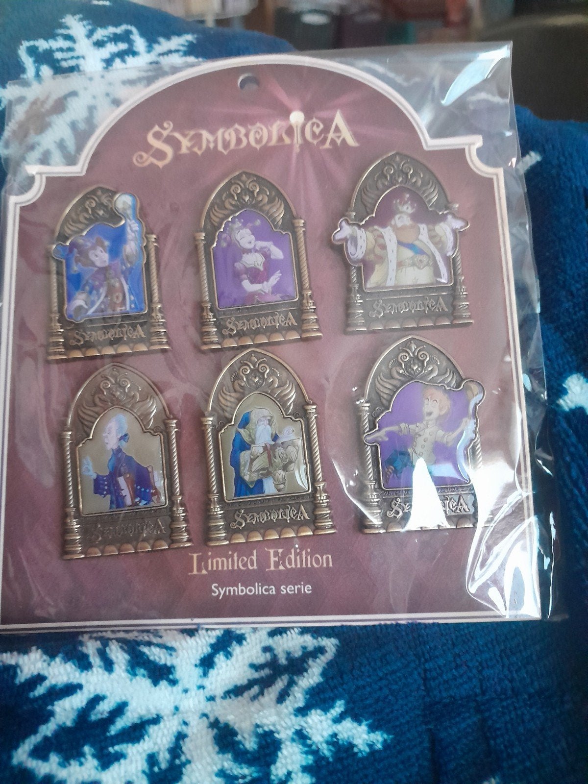 Efteling Symbolica pins set, Ophalen of Verzenden, Nieuw, Button of Speldje