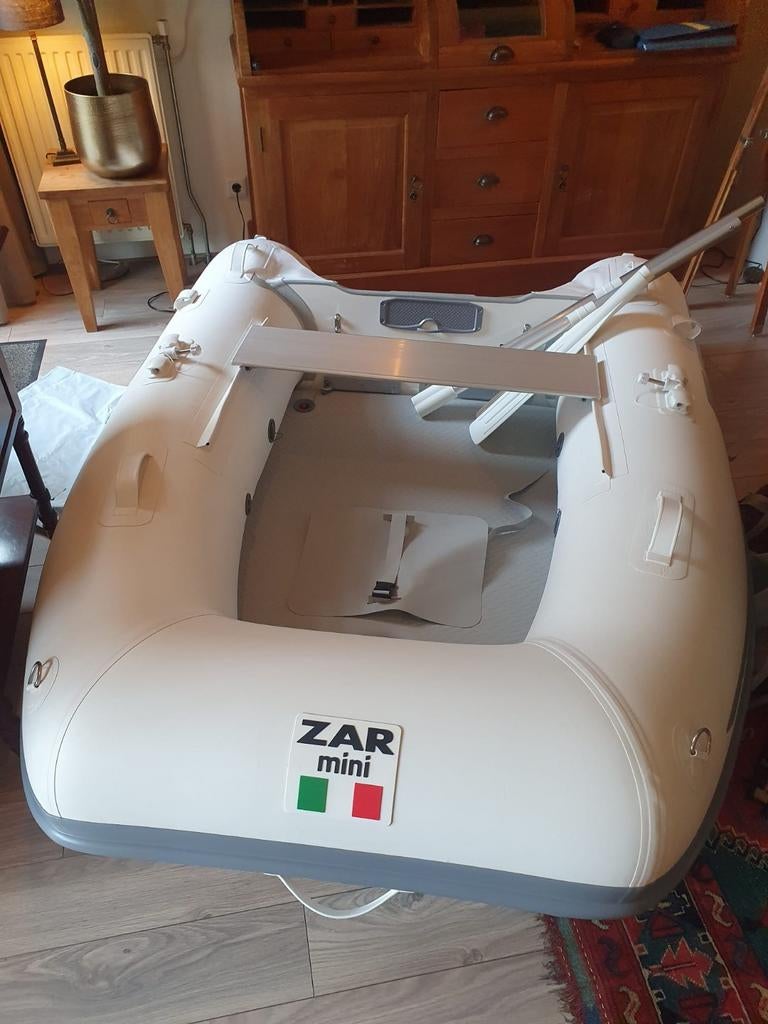 ZAR mini air 7 rubberboot nieuw met Suzuki 2.5 pk motor, Ophalen