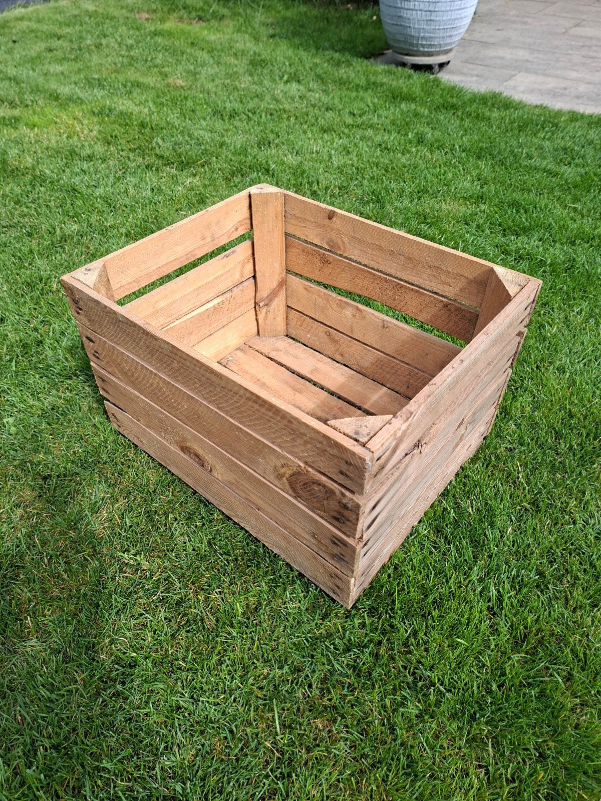Houten kratten - Veilingkrat, fruitkist - 2 stuks, Minder dan 50 cm, Gebruikt, Ophalen of Verzenden, 5 – 50