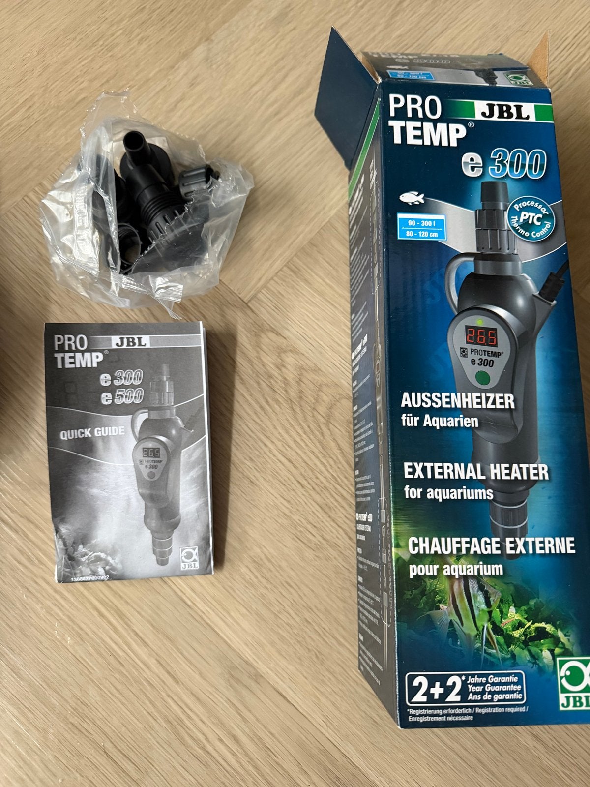 Jbl pro temp verwarming, Dieren en Toebehoren, Ophalen, JBL, Verlichting of Verwarming, Zo goed als nieuw