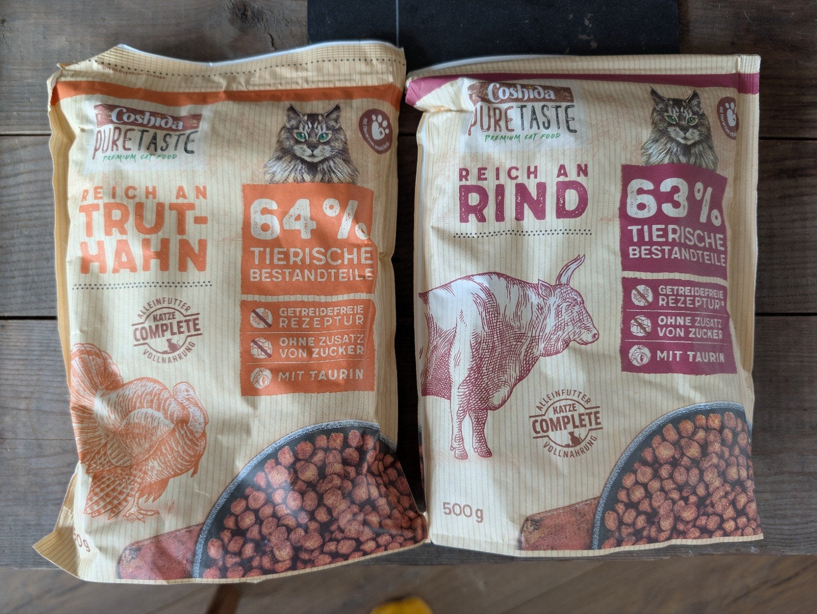 Coshida Pure Taste brokken (33 zakken van 500 gram), Dieren en Toebehoren, Ophalen of Verzenden