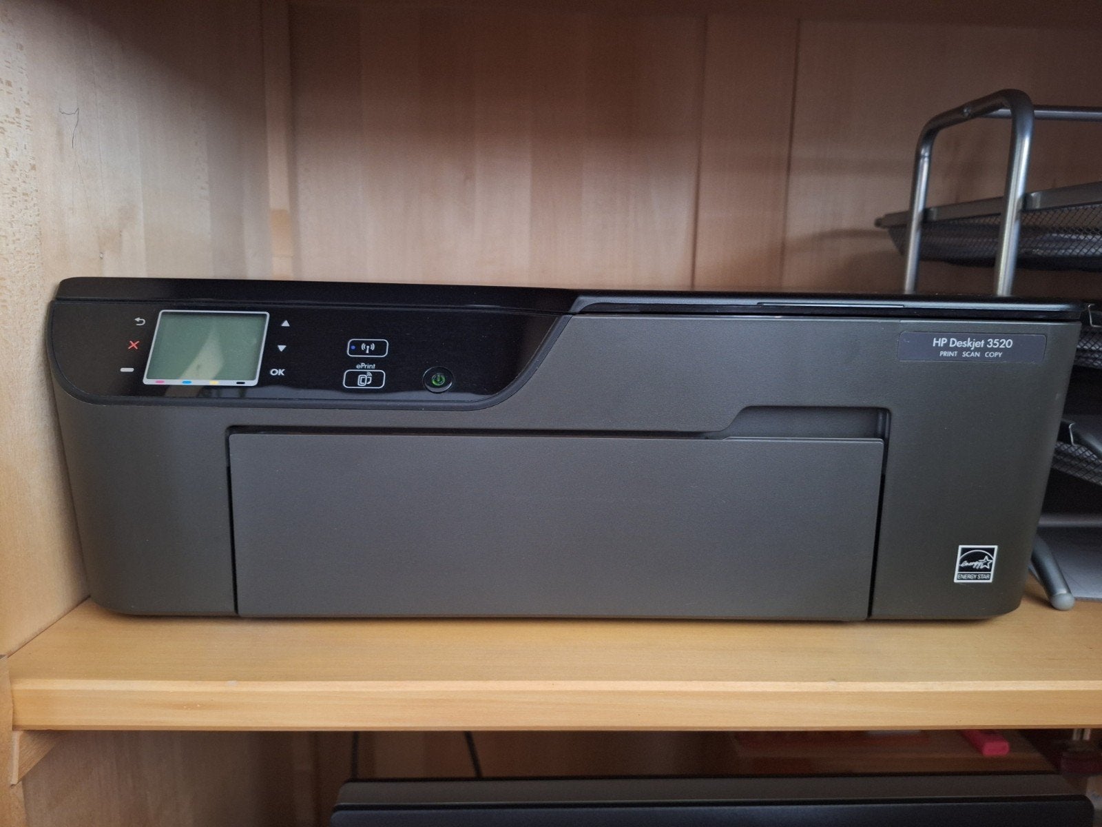 HP Deskjet 3520 All-in-One printer met cartridges, Computers en Software, Printers, Ophalen, Kleur printen, Gebruikt, Inkjetprinter