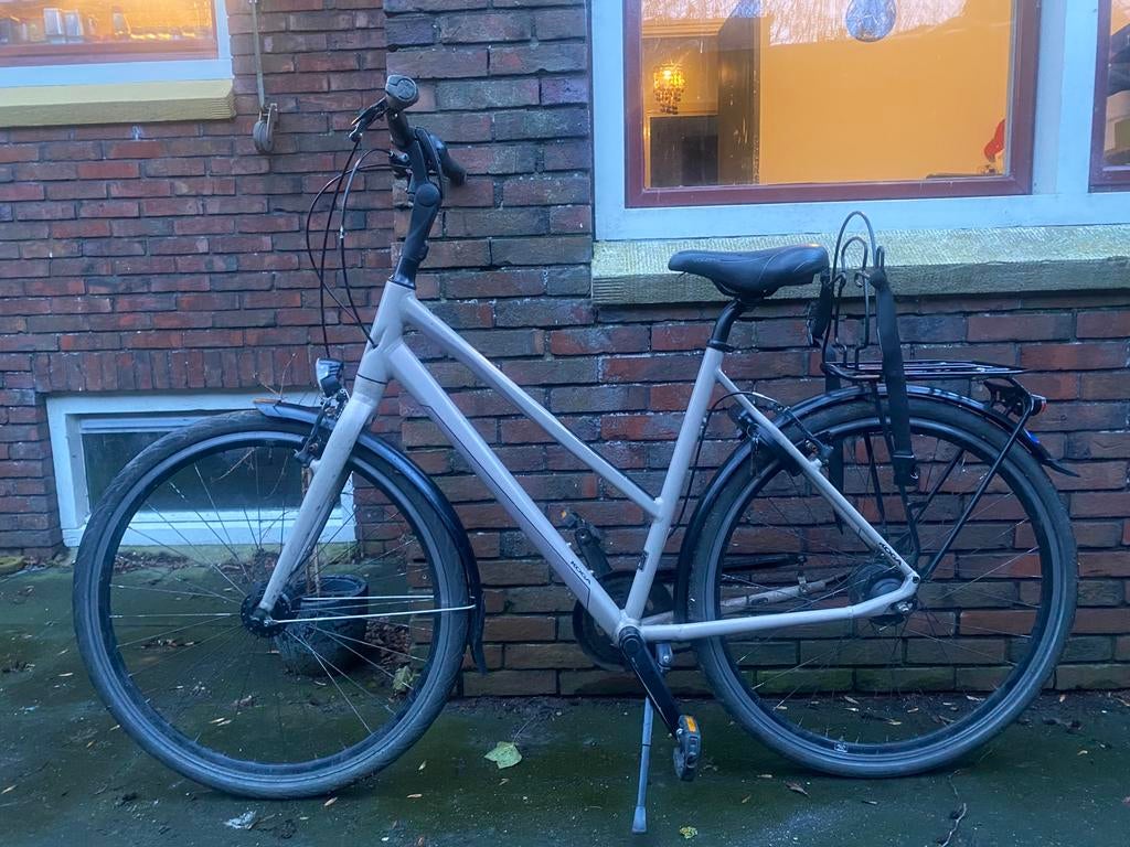 Koga venya 5.0 dames beige, Gebruikt, Versnellingen, 50 tot 53 cm, Ophalen
