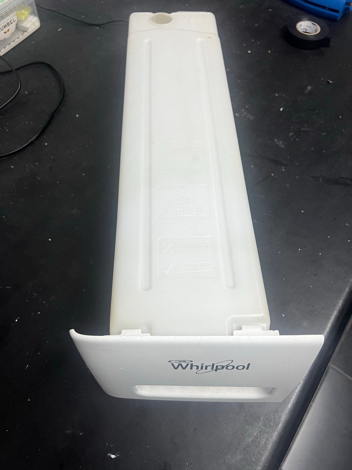 Condensatiebak voor Whirlpool droogkast, Ophalen of Verzenden, Gebruikt, Overige typen, 85 tot 90 cm