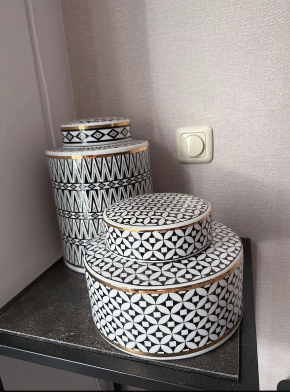 Prachtige potten set van het merk Van Roon, Ophalen, Overige kleuren, Minder dan 50 cm, Glas