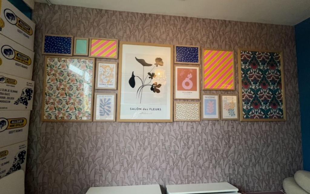 Wanddecoratie schilderijen/fotolijsten kleur, Ophalen, Zo goed als nieuw, Meerkleurig