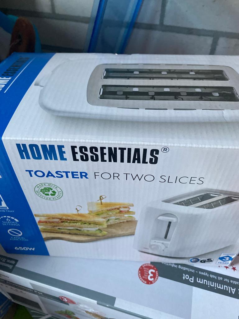 Home Essentials Broodrooster - 2 sneetjes, 6 standen, Ophalen of Verzenden, Nieuw