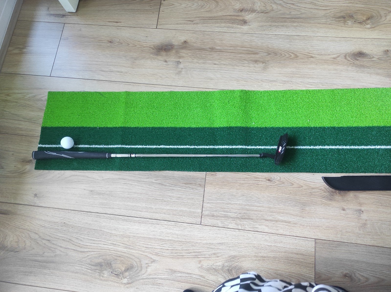 Golf putting mat met automatische balretour, Ophalen of Verzenden, Zo goed als nieuw, Overige typen, Overige merken