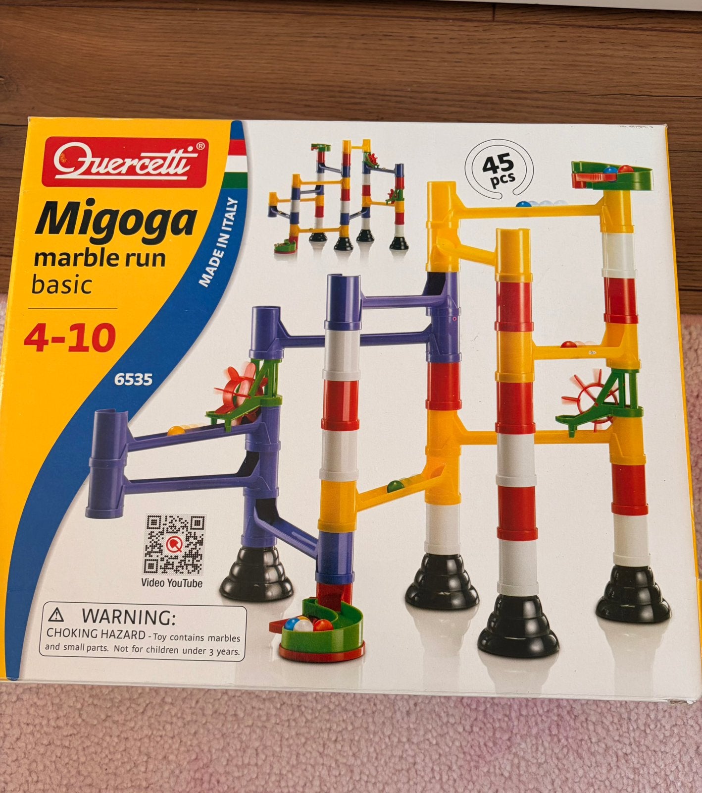 Quercetti Migoga knikkerbaan 6535, Ophalen of Verzenden, Gebruikt