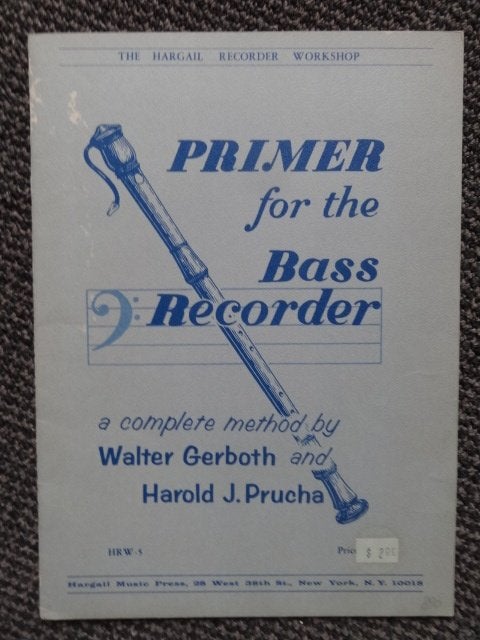 methode voor de bas blokfluit, primer for the bass recorder, Muziek en Instrumenten, Gebruikt, Verzenden, Klassiek, Les of Cursus