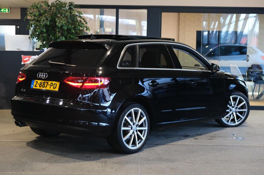 Audi A3 SPORTBACK 1.4 TFSI S-Tronic Pano Leder Led Cruis Pdc, Auto's, Audi, 125 pk, Gebruikt, Euro 6, Lichtsensor
