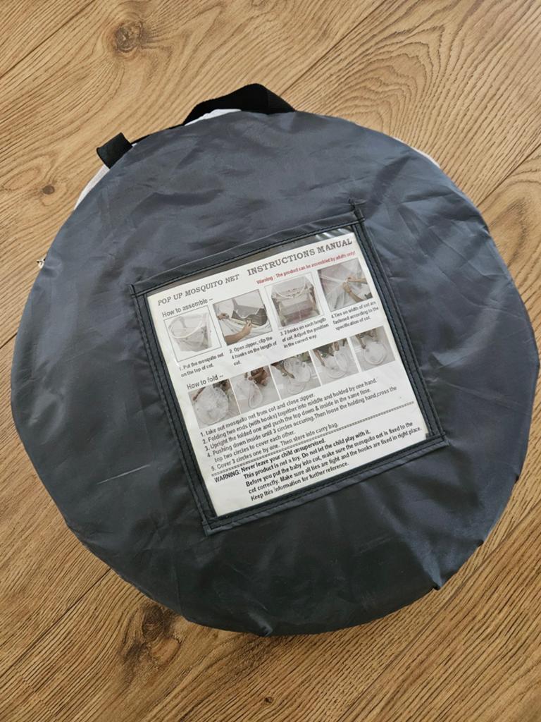 Deryan Muggennet voor campingbed/babybed, Caravans en Kamperen, Ophalen of Verzenden, Tot en met 2