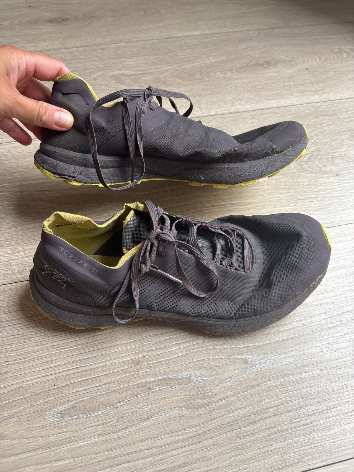 Arc'teryx Norvan SL trailrunschoenen - Maat 38, Ophalen of Verzenden, Gedragen, Overige kleuren, Sneakers of Gympen