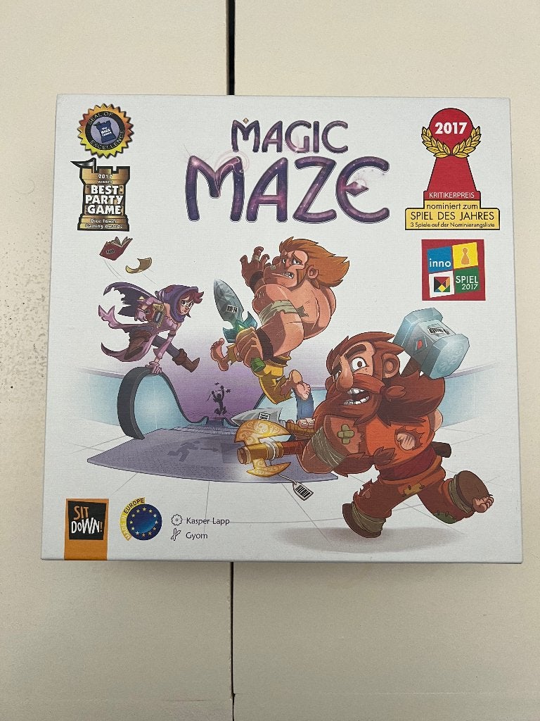 Sit Down! Magic Maze - Coöperatief real-time spel - NL/EN/FR, Vijf spelers of meer, Ophalen of Verzenden, Zo goed als nieuw, Sit Down! Games