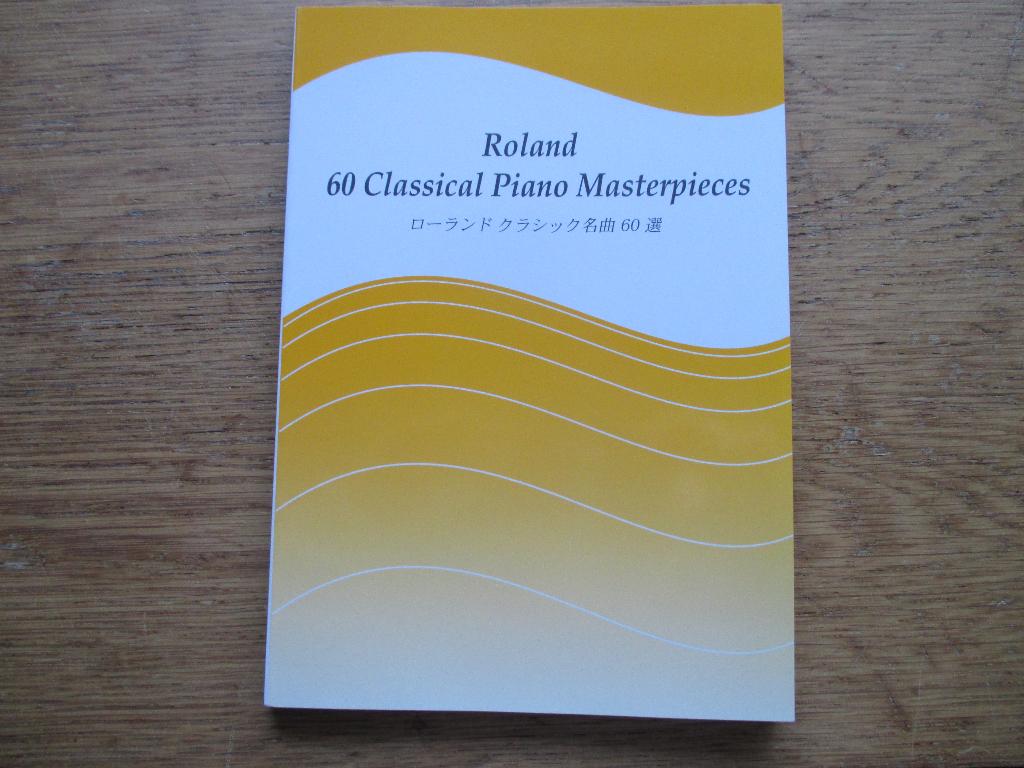 Roland 60 classical masterpieces voor piano, Klassiek, Nieuw, Ophalen of Verzenden, Artiest of Componist