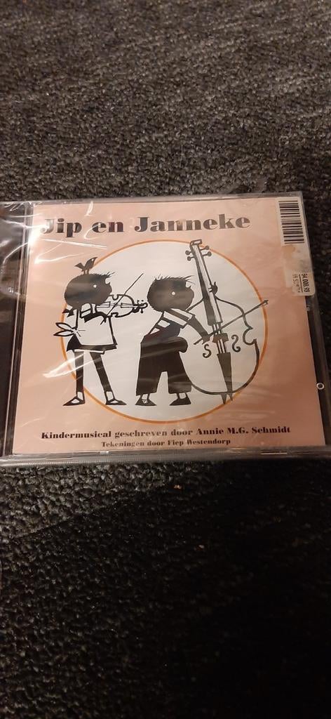 Jip en Janneke Kindermusical CD, Cd's en Dvd's, Cd's | Kinderen en Jeugd, Ophalen of Verzenden