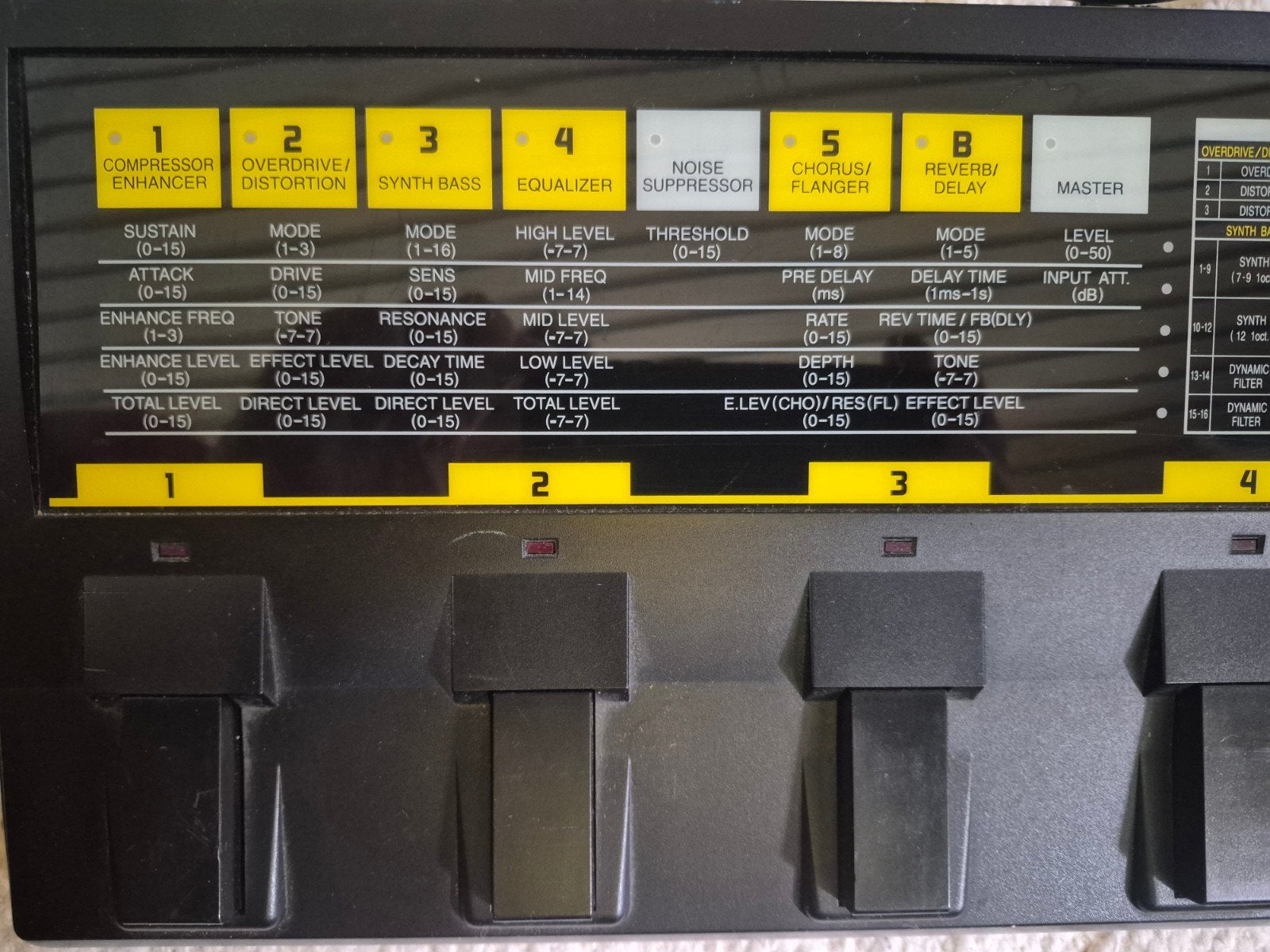 Boss ME-6B BASS Multi-effectpedaal, Ophalen of Verzenden