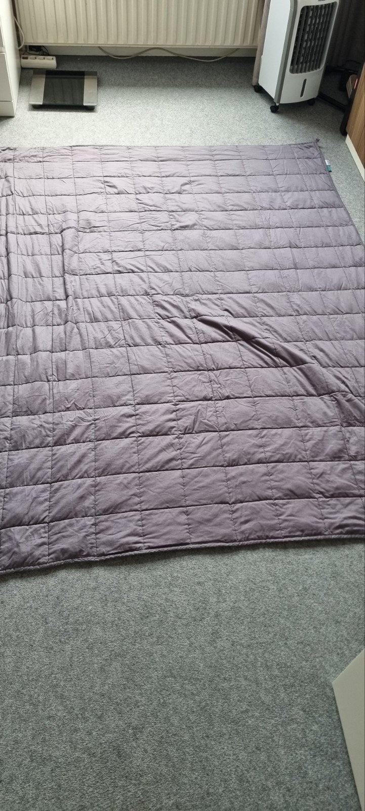 Noxie Verzwaringsdeken 150x200 cm - 6kg Grijs, Ophalen of Verzenden