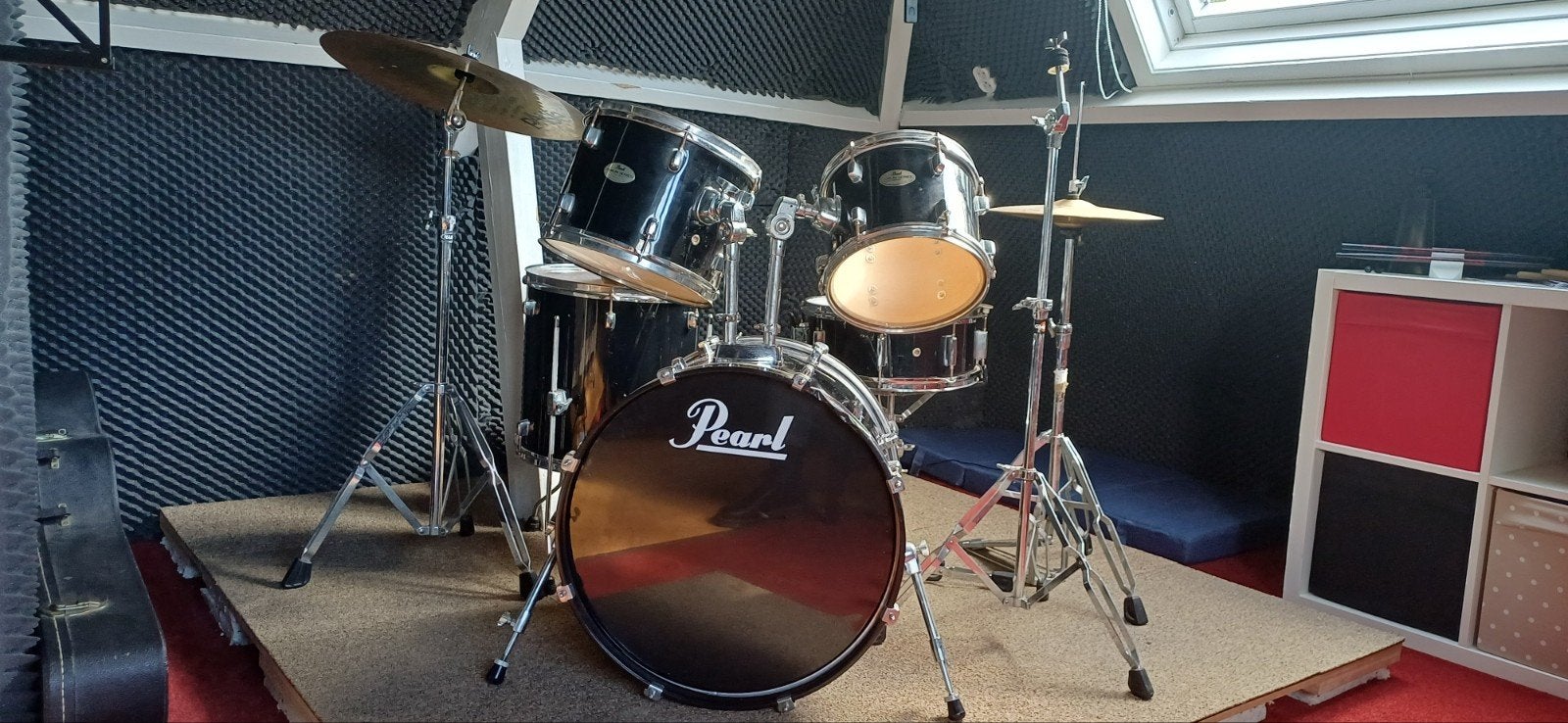 Pearl forum series drumkit, Ophalen, Gebruikt, Pearl
