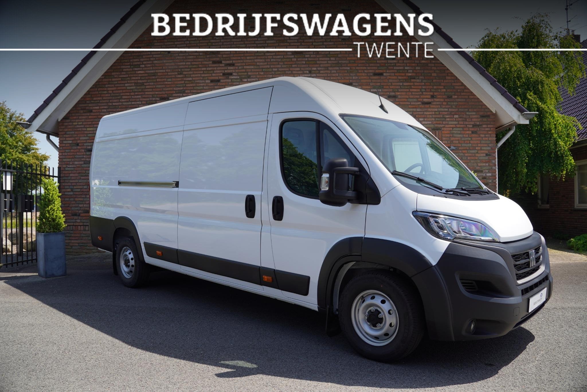 Fiat Ducato L4H2 MultiJet 140 pk Airco, BPM vrij, PDC, NIEUW, Auto's, Voorwielaandrijving, Stof, Gebruikt, Euro 6