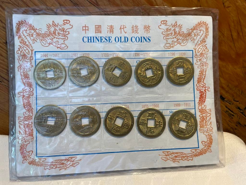 Chinese munten, Postzegels en Munten, Munten | Azië, Verzenden, Oost-Azië